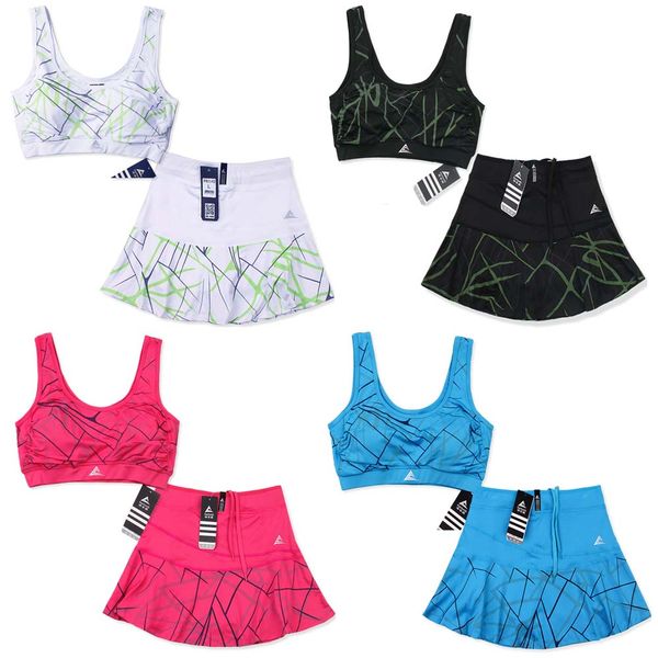 women badminton tennis skirts with shorts pockets athletic golf skorts pleated activewear running workout sports skirt, White;yellow
women badminton tennis skirts with shorts pockets athletic golf skorts pleated activewear running workout sports skirt, White;yellow