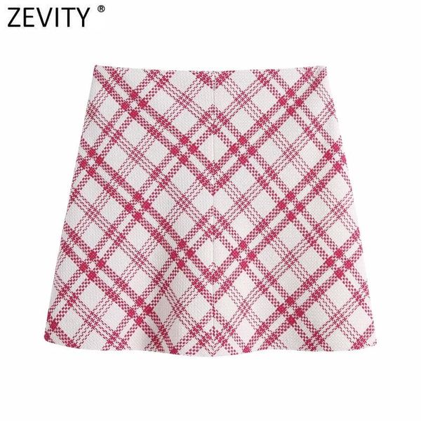 skirts zevity 2021 women fashion plaid print casual slim tweed a line skirt faldas mujer female retro vestido back zipper qun775, Black
skirts zevity 2021 women fashion plaid print casual slim tweed a line skirt faldas mujer female retro vestido back zipper qun775, Black