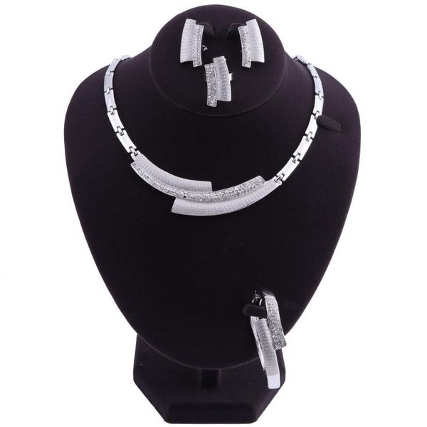 earrings & necklace silver plated jewelry sets nigerian wedding african beads crystal bridal jewellery set rhinestone ethiopian parure
earrings & necklace silver plated jewelry sets nigerian wedding african beads crystal bridal jewellery set rhinestone ethiopian parure