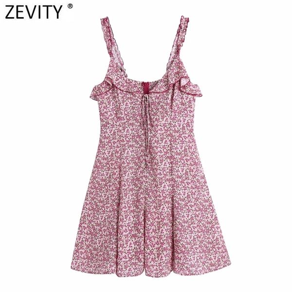 women sweet red floral print pleat ruffles sling dress female back zipper casual slim vestidos chic summer dresses ds8280 210420, Black;gray
women sweet red floral print pleat ruffles sling dress female back zipper casual slim vestidos chic summer dresses ds8280 210420, Black;gray