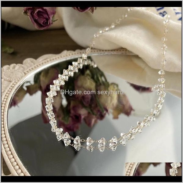 pendant & pendants drop delivery 2021 simple full crystal choker necklaces for women female short clavicle chain chocker necklace jewelry ac, Silver
pendant & pendants drop delivery 2021 simple full crystal choker necklaces for women female short clavicle chain chocker necklace jewelry ac, Silver