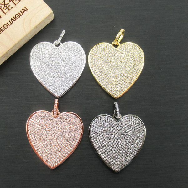 charms apdgg 30x30mm heart gold plated cubic zircon cz paved connector necklace pendant jewelry diy findings, Bronze;silver
charms apdgg 30x30mm heart gold plated cubic zircon cz paved connector necklace pendant jewelry diy findings, Bronze;silver