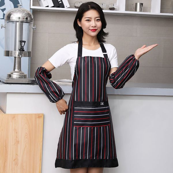apron adjustable hanging neck waterproof women's simple stripe household kitchen gift
apron adjustable hanging neck waterproof women's simple stripe household kitchen gift