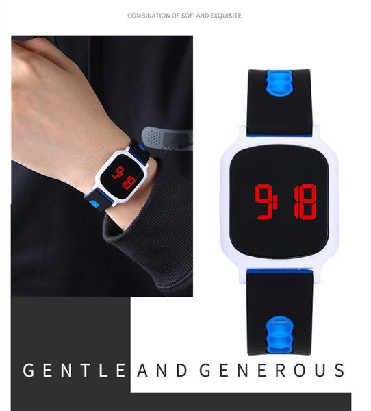 wristwatches 2021 watch digital casual led electronic kids watches boy square dial wristwatch women men clock man gifts montre homme, Slivery;brown
wristwatches 2021 watch digital casual led electronic kids watches boy square dial wristwatch women men clock man gifts montre homme, Slivery;brown