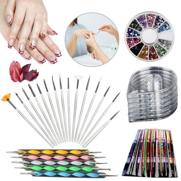 nail art kits kit 30 striping tape 4pcs roller box 12 colors rhinestones 5pcs dotting pen 15pcs brush decor set
nail art kits kit 30 striping tape 4pcs roller box 12 colors rhinestones 5pcs dotting pen 15pcs brush decor set
