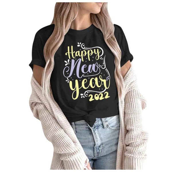 women's t-shirt women 2022 letter print fashion round neck short-sleeved y2k pulovers fit all-match clothes poleras mujer, White
women's t-shirt women 2022 letter print fashion round neck short-sleeved y2k pulovers fit all-match clothes poleras mujer, White