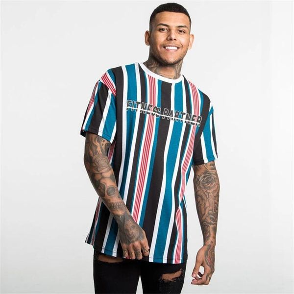 men's t-shirts striped sports t-shirt quick dry hip hop brand clothing, White;black
men's t-shirts striped sports t-shirt quick dry hip hop brand clothing, White;black