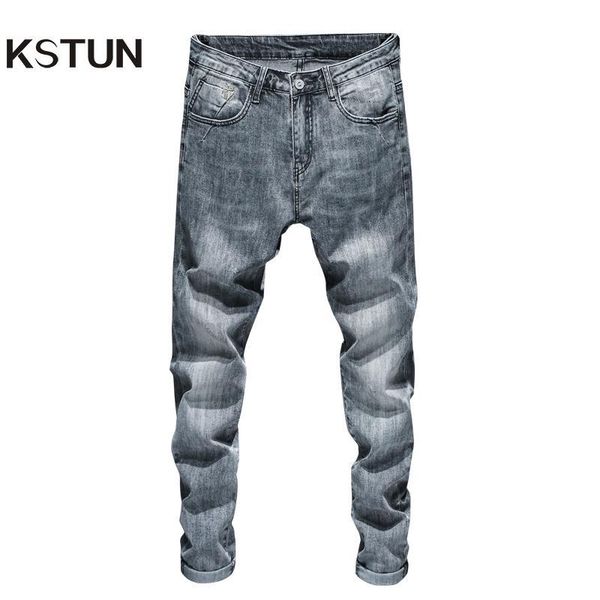 men's jeans skinny men gray stretch spring and autumn slim fit denim pants casual male long trousers wxbg, Blue
men's jeans skinny men gray stretch spring and autumn slim fit denim pants casual male long trousers wxbg, Blue