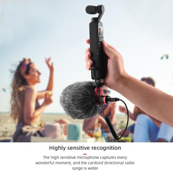 microphones camera condenser interview microphone audio video 3.5mm recording mic for osmo pocket 2
microphones camera condenser interview microphone audio video 3.5mm recording mic for osmo pocket 2