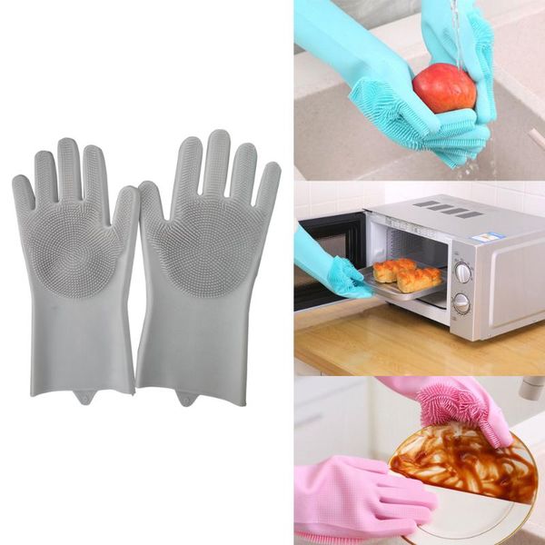 disposable gloves 2pcs/1 pair magic silicone dishwashing cleaning multifunction scrub brush for kitchen household
disposable gloves 2pcs/1 pair magic silicone dishwashing cleaning multifunction scrub brush for kitchen household