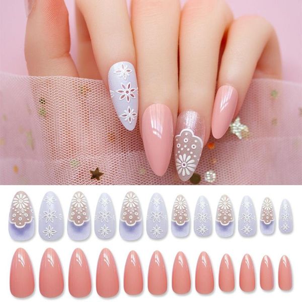 false nails 24pcs women beauty butterfly dragon love heart design almond detachable full cover fake nail tips, Red;gold
false nails 24pcs women beauty butterfly dragon love heart design almond detachable full cover fake nail tips, Red;gold