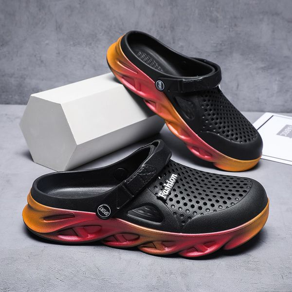 trainers men women arrival sandals professional outdoor walking beach slippers children hole shoe fisherman lady flip flops gentlemen luxury, Black
trainers men women arrival sandals professional outdoor walking beach slippers children hole shoe fisherman lady flip flops gentlemen luxury, Black
