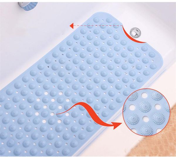 non-slip long shower mat bathroom with strong rubber suction cups and drain holes washable massage foot pad bath mats
non-slip long shower mat bathroom with strong rubber suction cups and drain holes washable massage foot pad bath mats