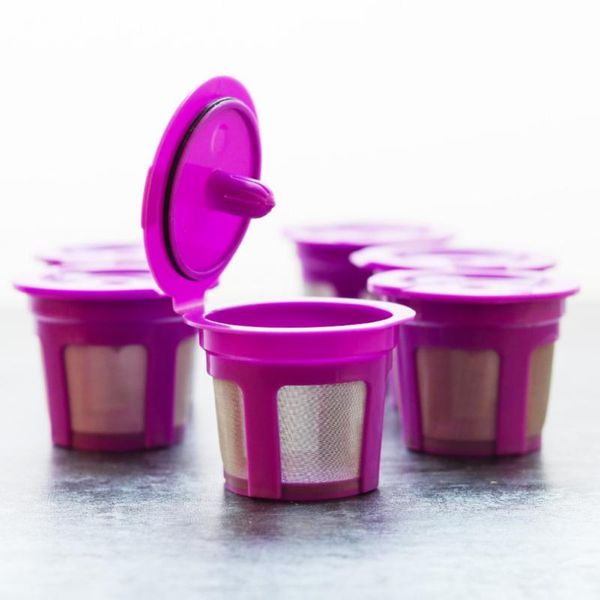 coffee filters refillable reusable filter holder pod compatible with keurig 2.0, 1.0 and mini plus series
coffee filters refillable reusable filter holder pod compatible with keurig 2.0, 1.0 and mini plus series
