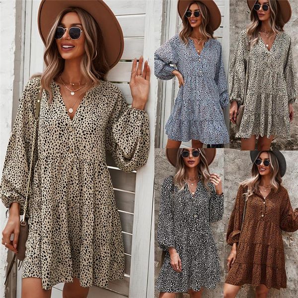 casual dresses woman dress 2021 plus size autumn for women leopard loose fashion clothing, Black;gray
casual dresses woman dress 2021 plus size autumn for women leopard loose fashion clothing, Black;gray