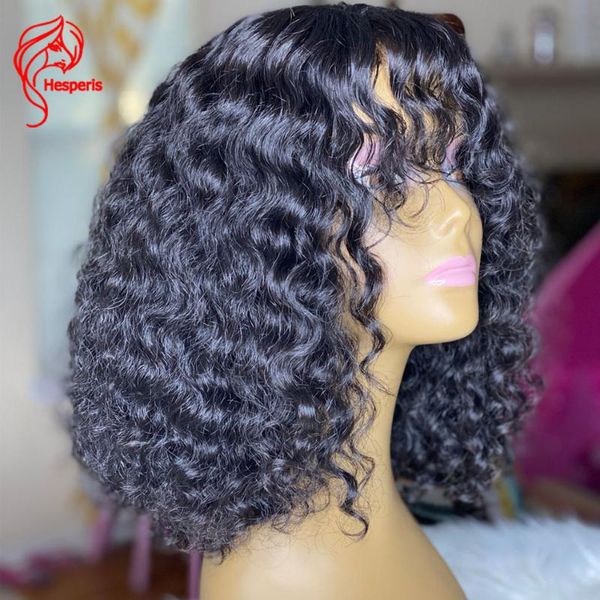 lace wigs hesperis short curly human hair wig with bangs scalp full machine 180% density bob brazilian remy, Black;brown
lace wigs hesperis short curly human hair wig with bangs scalp full machine 180% density bob brazilian remy, Black;brown