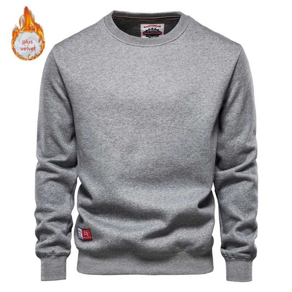 aiopeson plus velvet spliced sweatshirts men casual basic solid color pullovers mens hoodie autumn winter sweatshirt for men 211014, Black
aiopeson plus velvet spliced sweatshirts men casual basic solid color pullovers mens hoodie autumn winter sweatshirt for men 211014, Black