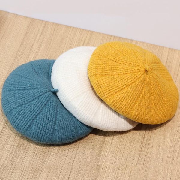 berets 2021 autumn and winter wool beret korean version detailed corn fine grain wild solid color warm painter hat, Blue;gray
berets 2021 autumn and winter wool beret korean version detailed corn fine grain wild solid color warm painter hat, Blue;gray