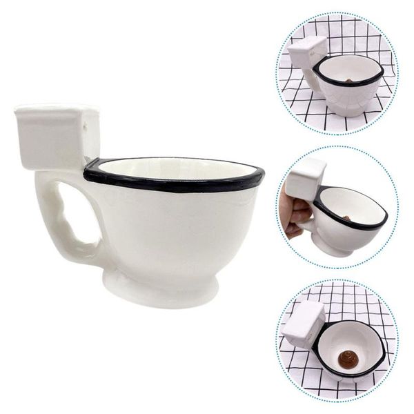 mugs 1pc ceramic coffee cup toilet shaped gift mug festival for all ages 
mugs 1pc ceramic coffee cup toilet shaped gift mug festival for all ages