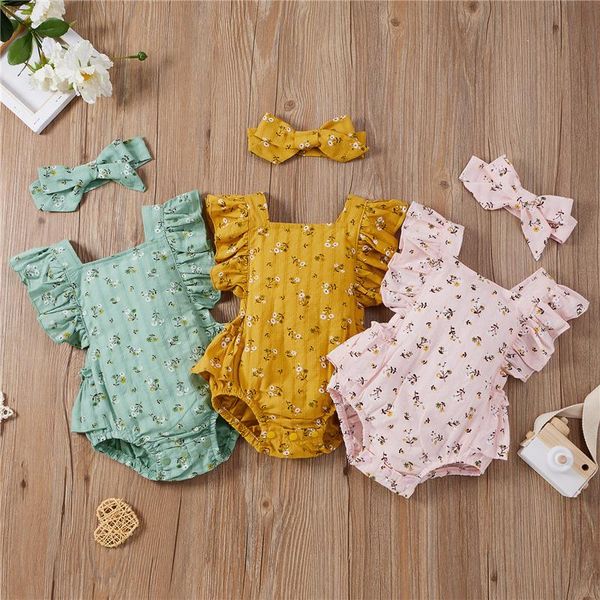 baby girl summer breathable floral outfits 2 pcs ,born tie-up ruffled sleeve square collar bodysuit+ bowknot headband clothing sets, White
baby girl summer breathable floral outfits 2 pcs ,born tie-up ruffled sleeve square collar bodysuit+ bowknot headband clothing sets, White