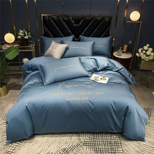 luxury 100% cotton 60s bedding set embroidery gray duvet cover king 220x240 bedclothes bed sheet 150 linen pillowcase soft sets
luxury 100% cotton 60s bedding set embroidery gray duvet cover king 220x240 bedclothes bed sheet 150 linen pillowcase soft sets