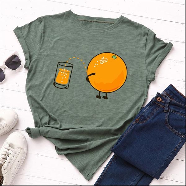 plus size s 5xl women t shirts lovely orange print 100%cotton o neck short sleeve tees summer pink casual, White
plus size s 5xl women t shirts lovely orange print 100%cotton o neck short sleeve tees summer pink casual, White