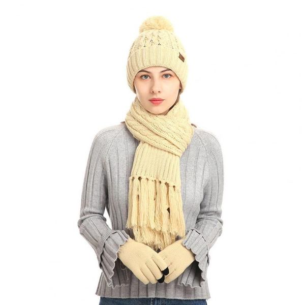 hats, scarves & gloves sets ele-choices 3pcs winter beanie hat set women wear resistant touchscreen woolen yarn cap scarf for christm, Blue;gray
hats, scarves & gloves sets ele-choices 3pcs winter beanie hat set women wear resistant touchscreen woolen yarn cap scarf for christm, Blue;gray
