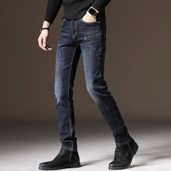 men's jeans autumn 2021 kpop clothes smart business fashion regular black stretch denim trousers classic for men plus size, Blue
men's jeans autumn 2021 kpop clothes smart business fashion regular black stretch denim trousers classic for men plus size, Blue