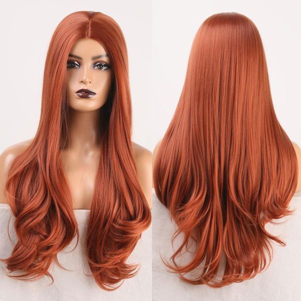 synthetic wigs rongduoyi long natural wave hair cosplay wig high temperature for women brown full machine made, Black
synthetic wigs rongduoyi long natural wave hair cosplay wig high temperature for women brown full machine made, Black