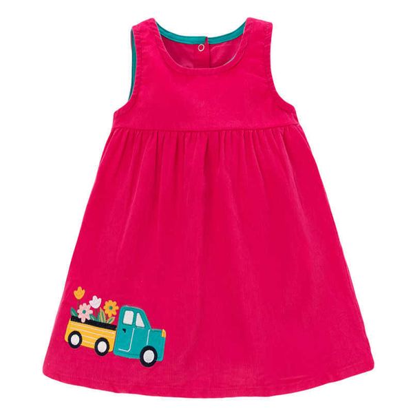 jumping meters embroidery spring autumn girls sleeveless dress children corduroy cotton casual solid vest dresses 210529, Red;yellow
jumping meters embroidery spring autumn girls sleeveless dress children corduroy cotton casual solid vest dresses 210529, Red;yellow