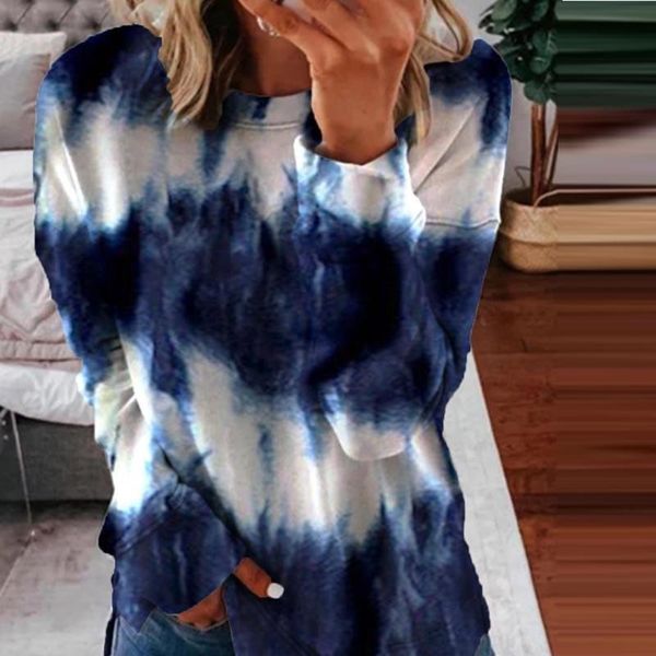 40#woman's tie-dye print hoodies gradient autumn casual long sleeve round collar hoodie plus size elegant pullover tee women's &, Black
40#woman's tie-dye print hoodies gradient autumn casual long sleeve round collar hoodie plus size elegant pullover tee women's &, Black