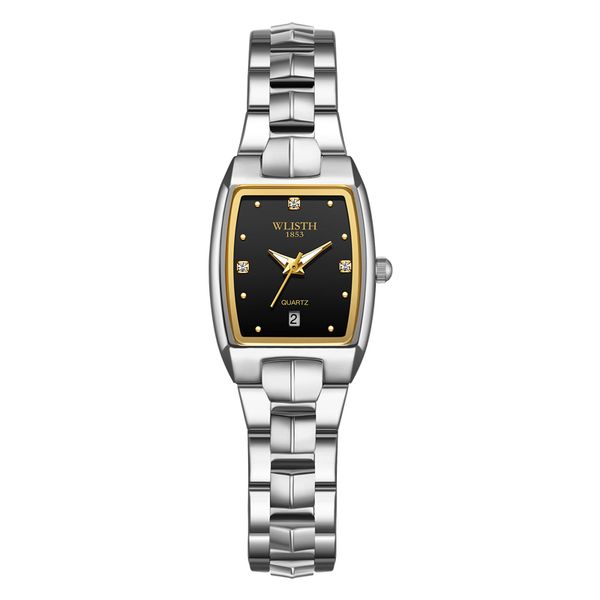 fashion romantic couple wristwatches expression partner square steel band luminous quartz watches male 30m dwaterproof waterproof five, Slivery;brown
fashion romantic couple wristwatches expression partner square steel band luminous quartz watches male 30m dwaterproof waterproof five, Slivery;brown