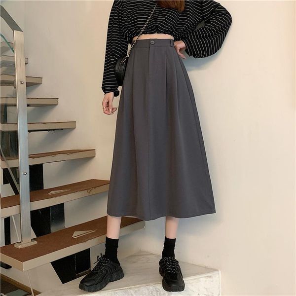 wholesale 2021 spring summer autumn fashion casual women skirt woman female ol mid length long fy836 skirts, Black
wholesale 2021 spring summer autumn fashion casual women skirt woman female ol mid length long fy836 skirts, Black