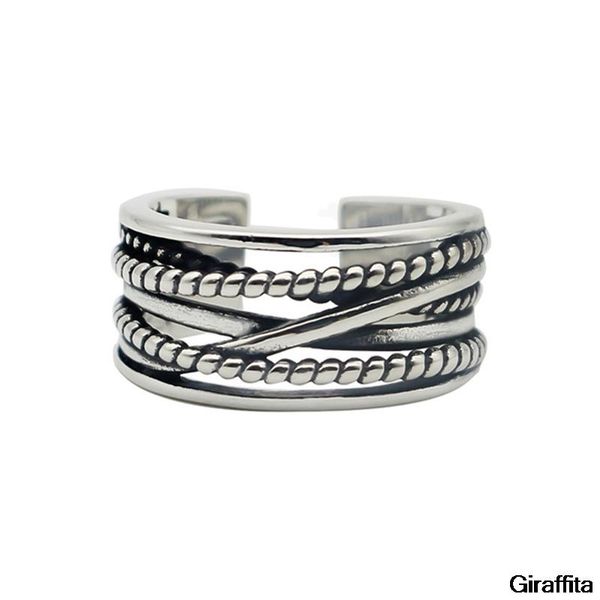 Retro Personality Fashion Winding Hip Hop Ring Female And Male Opening Adjustable Layered Big Women's Party Gift Wedding Rings, Slivery;golden
Retro Personality Fashion Winding Hip Hop Ring Female And Male Opening Adjustable Layered Big Women's Party Gift Wedding Rings, Slivery;golden