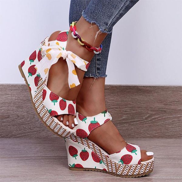 sandals women platform wedges cute fruit female lace up shoes ladies mixed colors heels summer fashion casual footwear, Black
sandals women platform wedges cute fruit female lace up shoes ladies mixed colors heels summer fashion casual footwear, Black