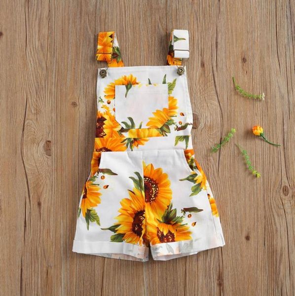 jumpsuits children girl's pants kids overalls sunflower print backless suspender shorts with pockets for party pography vacation, Blue
jumpsuits children girl's pants kids overalls sunflower print backless suspender shorts with pockets for party pography vacation, Blue