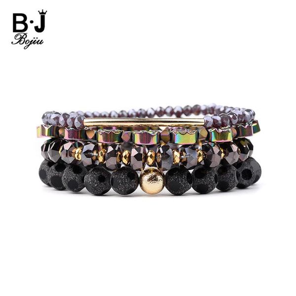 beaded, strands bojiu 3pcs/set faceted purple gray crystal beads bracelets for women black stone gold cylinder strand bracelet femme jewelry
beaded, strands bojiu 3pcs/set faceted purple gray crystal beads bracelets for women black stone gold cylinder strand bracelet femme jewelry