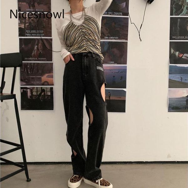 high waist jeans women hole loose black denim full-length fashion kpop womens korean style vintage trendy street trousers women's, Blue
high waist jeans women hole loose black denim full-length fashion kpop womens korean style vintage trendy street trousers women's, Blue