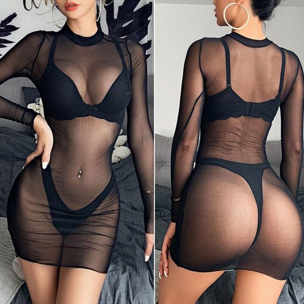 women's swimwear mesh sheer bikini cover up swimsuit bathing summer beach dress suit see through one piece swimming, White;black
women's swimwear mesh sheer bikini cover up swimsuit bathing summer beach dress suit see through one piece swimming, White;black