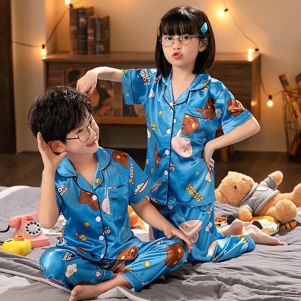 pajamas baby homewear night suits boys silk pajama sets 100 satin for 3 to 14 years kids pyjamas children's cotton sleepwear, Blue;red
pajamas baby homewear night suits boys silk pajama sets 100 satin for 3 to 14 years kids pyjamas children's cotton sleepwear, Blue;red