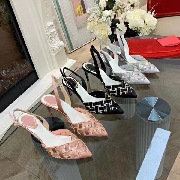 silk sandals women weave design rhinestone poined toe ladies party shoes for wedding chic woman shoe, Black
silk sandals women weave design rhinestone poined toe ladies party shoes for wedding chic woman shoe, Black