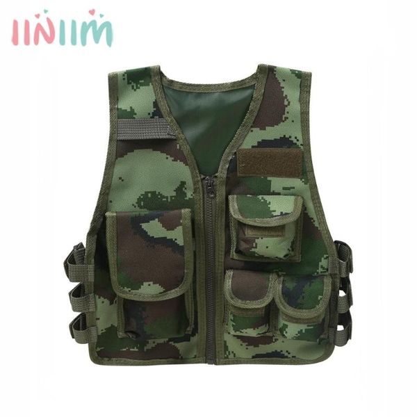 vest iiniim children waistcoat combat training kids hiking outdoor jacket camping shooting multi pockets for cs game, Blue
vest iiniim children waistcoat combat training kids hiking outdoor jacket camping shooting multi pockets for cs game, Blue