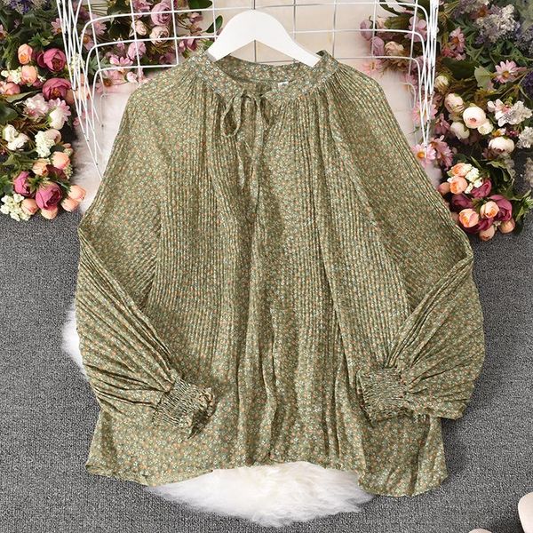 women's blouses & shirts bow collar shirt clothing long sleeve retro red floral print beach loose fashion woman clothes 2021, White
women's blouses & shirts bow collar shirt clothing long sleeve retro red floral print beach loose fashion woman clothes 2021, White