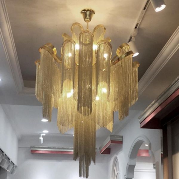 pendant lamps post-modern fringe lamp nordic luxury engineering chain tassel home decor hanging indoor lighting luminaire
pendant lamps post-modern fringe lamp nordic luxury engineering chain tassel home decor hanging indoor lighting luminaire