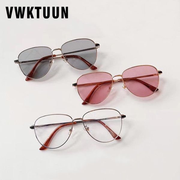 fashion sunglasses frames vwktuun women vintage optical glasses men piolt anti blue light for female metal frame, Black
fashion sunglasses frames vwktuun women vintage optical glasses men piolt anti blue light for female metal frame, Black