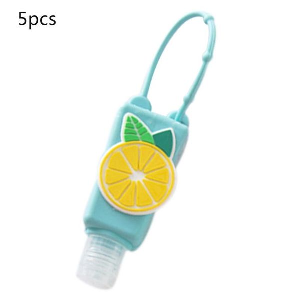 5pcs 30ml refillable empty bottle with colorful cartoon fruit silicone cover portable hand sanitizer container dispenser storage bottles & j
5pcs 30ml refillable empty bottle with colorful cartoon fruit silicone cover portable hand sanitizer container dispenser storage bottles & j