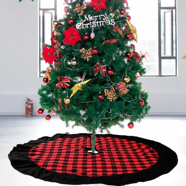 christmas decorations 50# decoration supplies red and black plaid velvet tree skirt 120cm diameter home navidad dro
christmas decorations 50# decoration supplies red and black plaid velvet tree skirt 120cm diameter home navidad dro