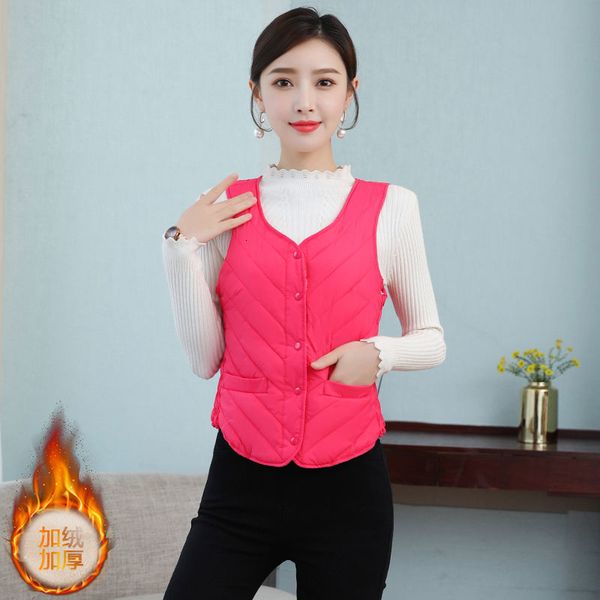 vests close fitting waistcoat female middle-aged elderly short women in autumn winter wear large warm down cotton et and vt for slim, Black;white
vests close fitting waistcoat female middle-aged elderly short women in autumn winter wear large warm down cotton et and vt for slim, Black;white