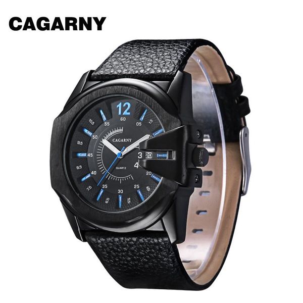 wristwatches mens watches cagrny quartz watch men leather watchband date quartz-watch casual clock male fashion wristwatch, Slivery;brown
wristwatches mens watches cagrny quartz watch men leather watchband date quartz-watch casual clock male fashion wristwatch, Slivery;brown