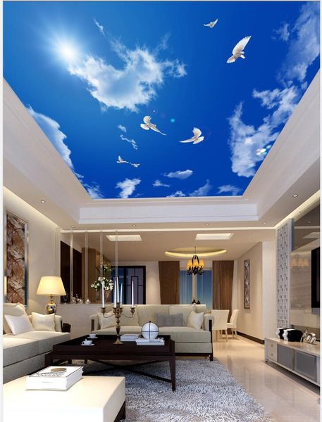 wallpapers 3d living room bedroom ceiling wallpaper papel de parede fresh blue sky and white clouds mural
wallpapers 3d living room bedroom ceiling wallpaper papel de parede fresh blue sky and white clouds mural